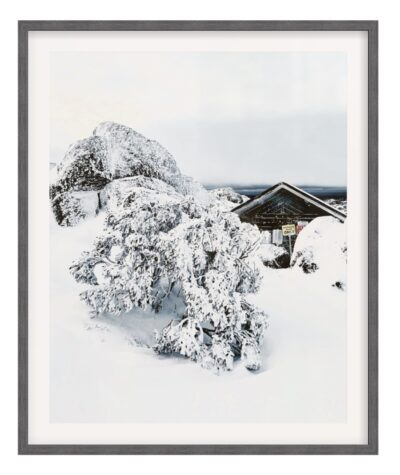 RIDGE CHAIR SKI PATROLLERS HUT BLUE COW PERISHER